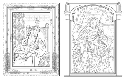 Harry Potter: Magical Places and Characters Coloring Book
