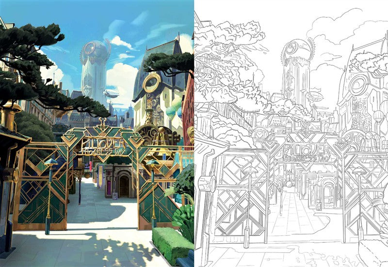 Arcane: The Official Coloring Book