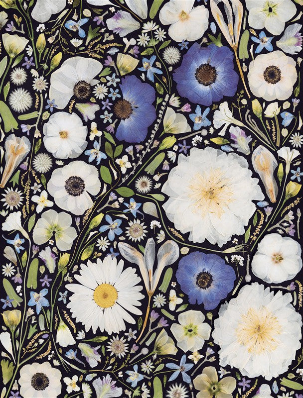 Beautiful Blooms Wrapping Paper Book