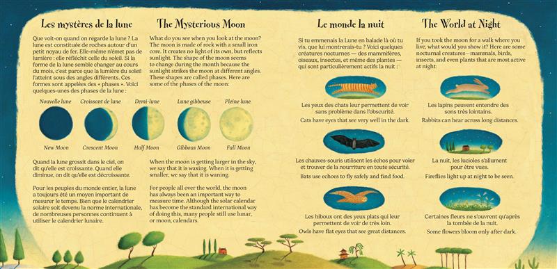 I Took the Moon for a Walk (Bilingual French &amp; English)