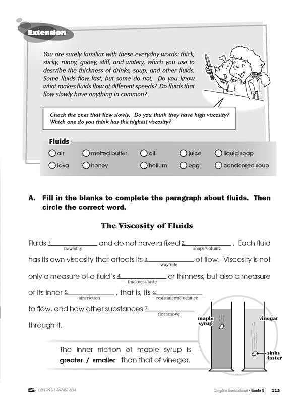 Complete ScienceSmart: Grade 8