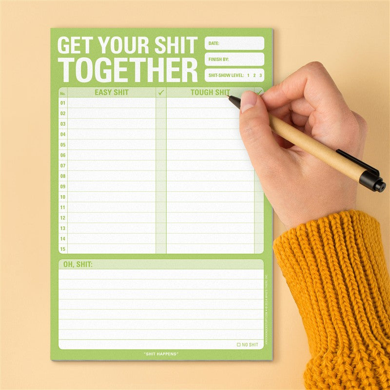 Get Your Shit Together Note Pad (Pad)