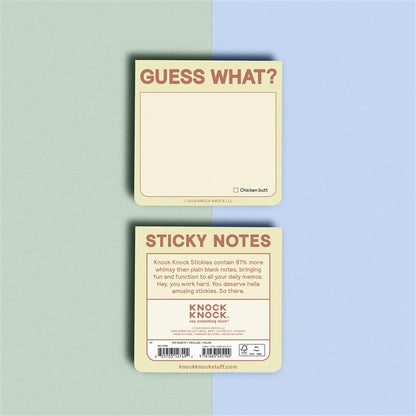 Guess What? Sticky Note