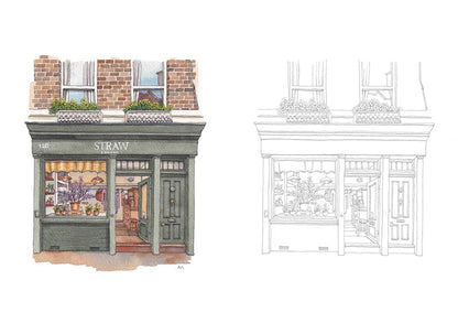 Urban Anna's We'll Always Have London Coloring Book