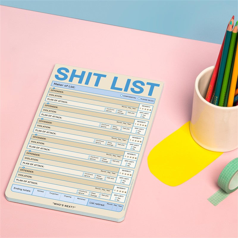 Sh*t List Pad (Second Edition)