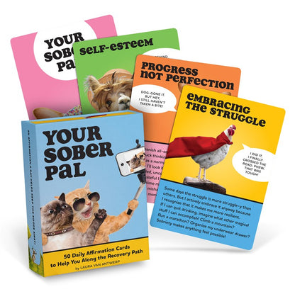 Your Sober Pal Sobriety Affirmation Deck