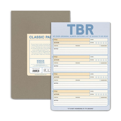 TBR (To Be Read) Knock Knock Pad