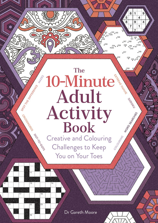 Cahier d'activités pour adultes de 10 minutes