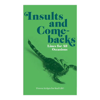 Insults &amp; Comebacks Lines for All Occasions