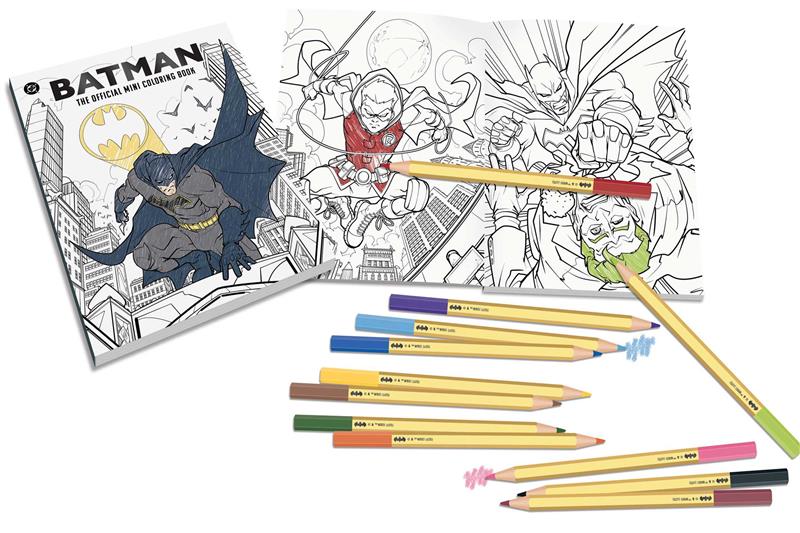 Batman Mini Coloring Set