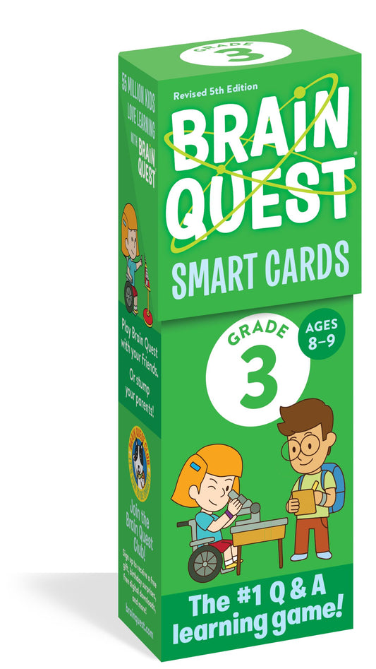 Cartes à puce Brain Quest 3e année, 5e édition révisée