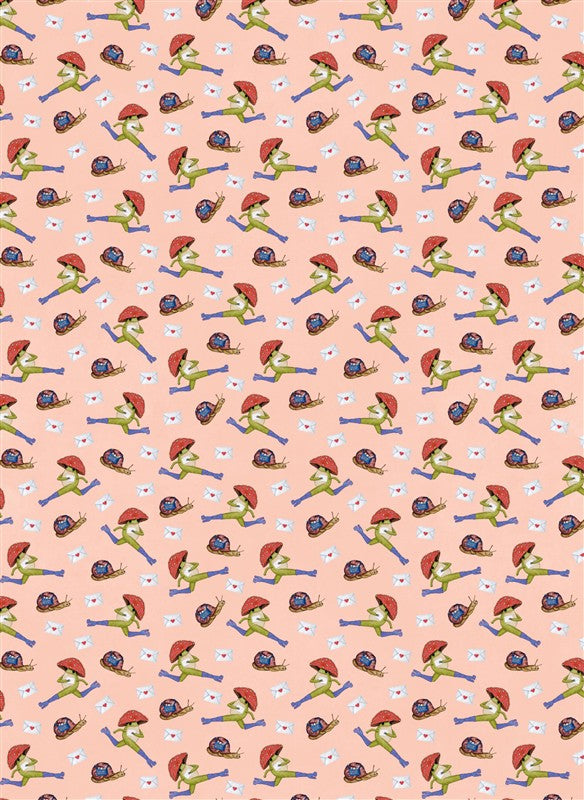 The Little Frog Wrapping Paper Book