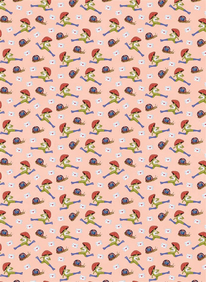 The Little Frog Wrapping Paper Book