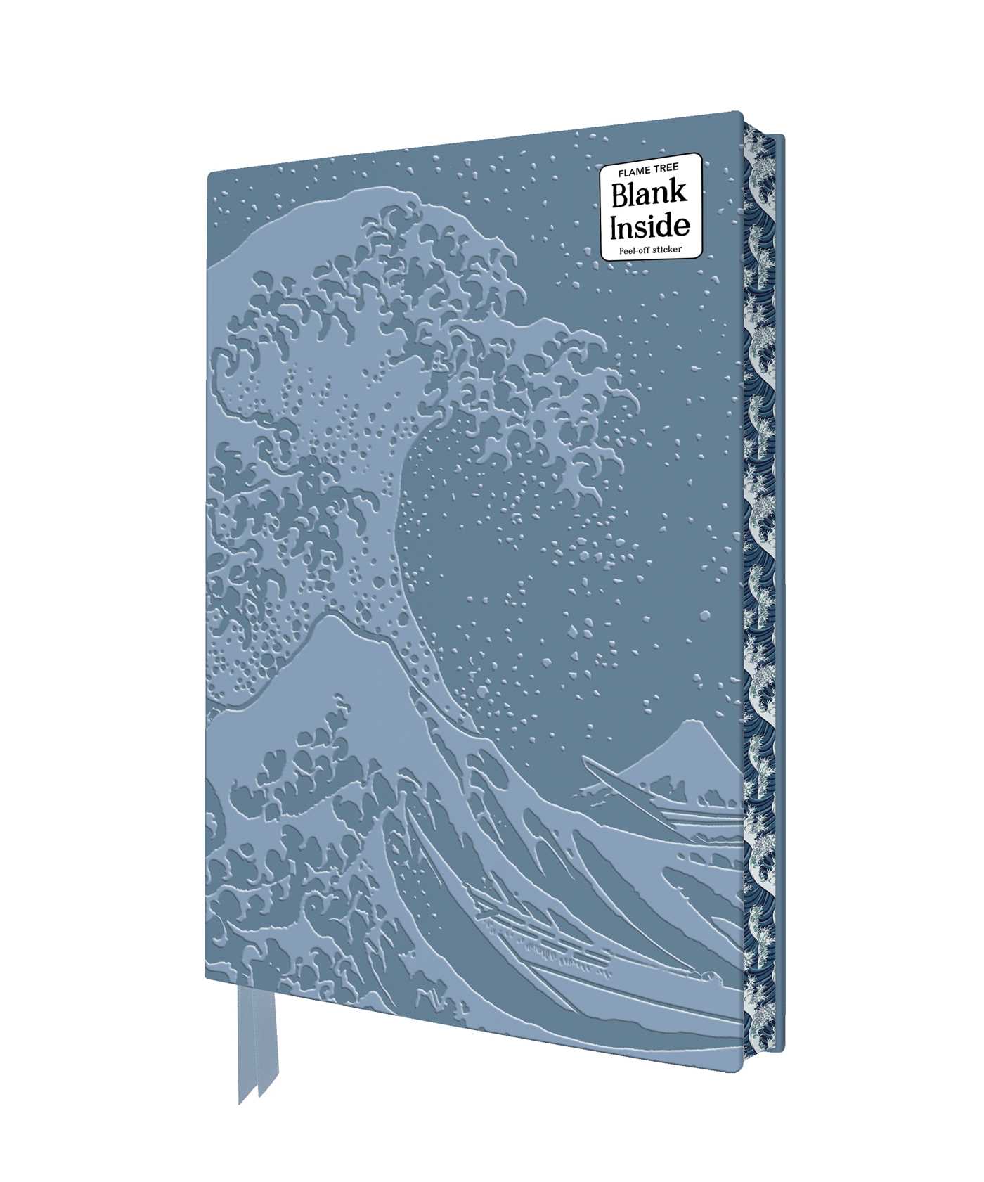 Katsushika Hokusai: The Great Wave Artisan Art Blank Notebook (Flame Tree Journals)