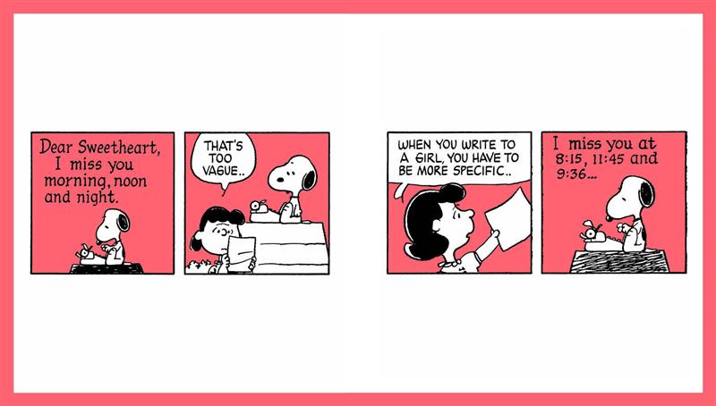 The Peanuts Guide to Love