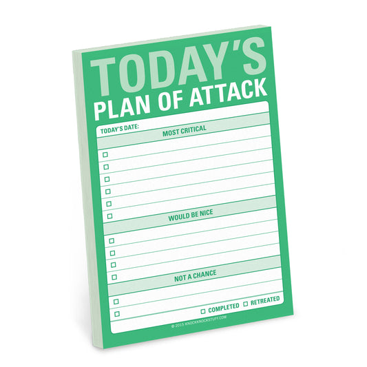 Plan of Attack Great Big Sticky