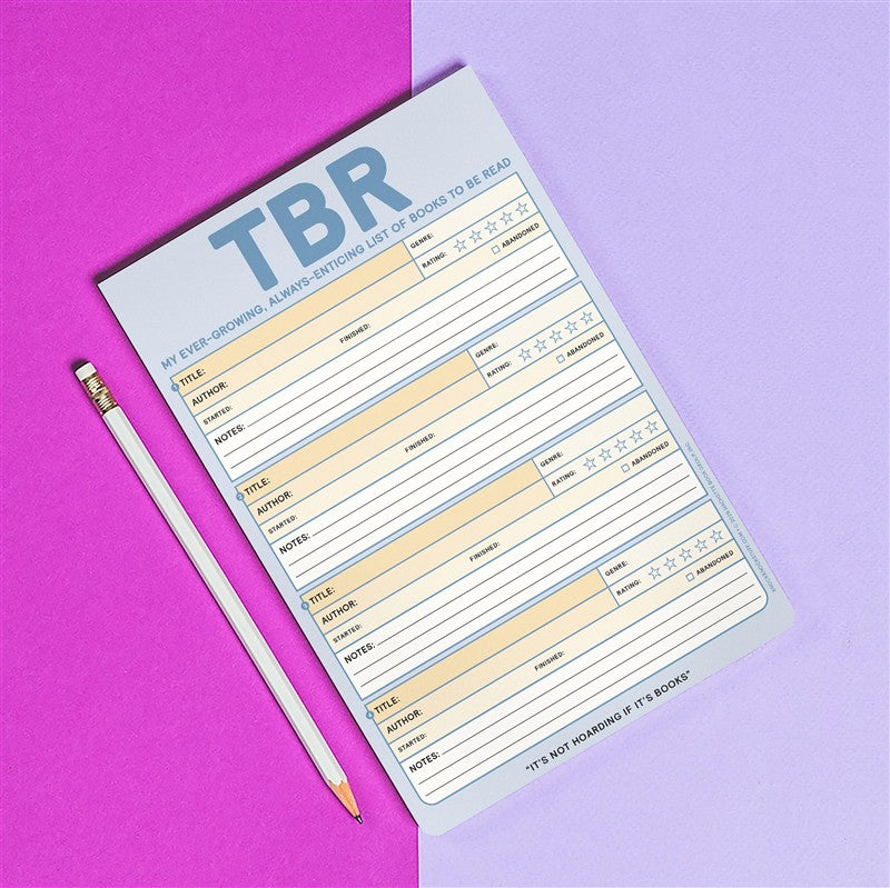 TBR (To Be Read) Knock Knock Pad
