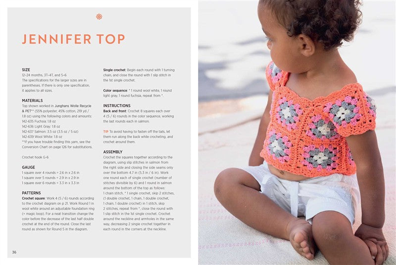 Not Your Granny's Granny Squares for Babies and Kids