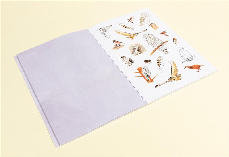 Bird Anatomy Sticker Book