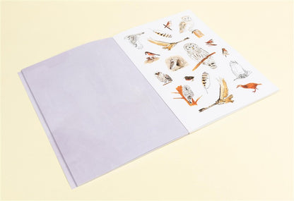Bird Anatomy Sticker Book