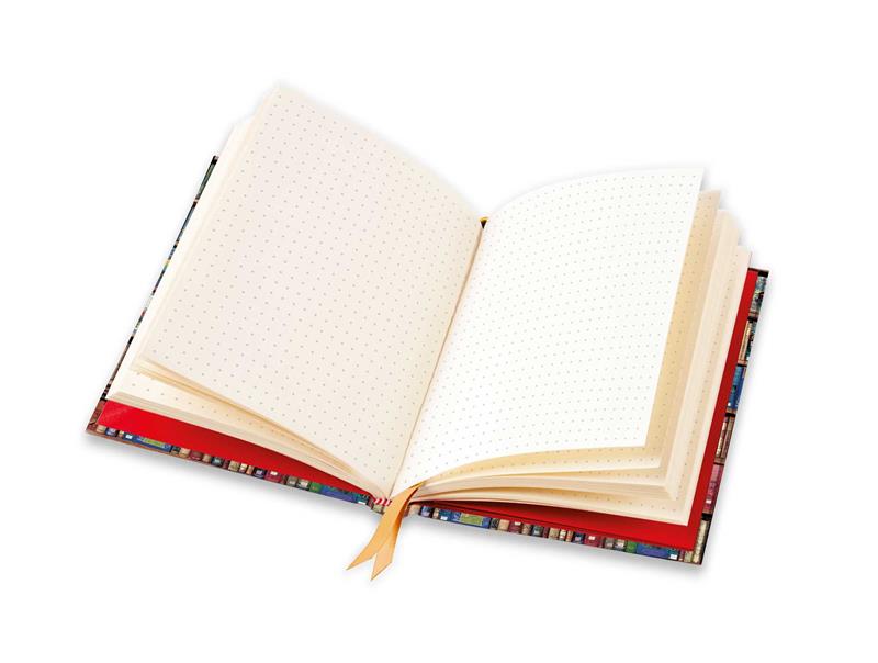 Bodleian Libraries: Hobbies &amp; Pastimes Bookshelves (Foiled Dot Grid Journal)