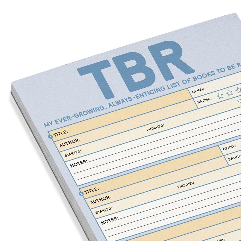 TBR (To Be Read) Knock Knock Pad