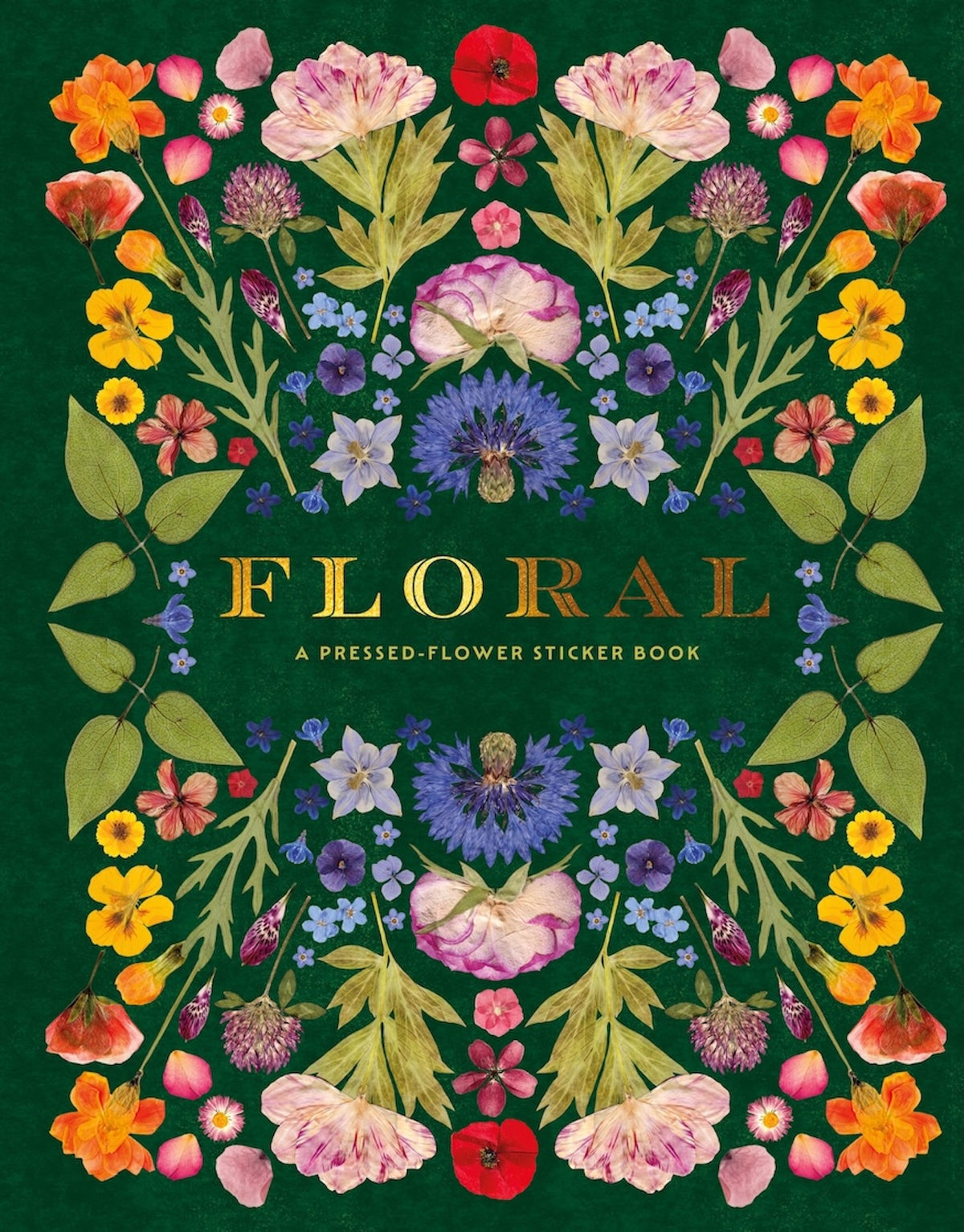 Floral: A Pressed Flower Sticker Book