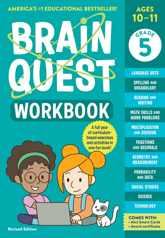 Cahier d'exercices Brain Quest : édition révisée pour la 5e année