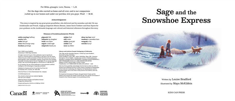 Sage and the Snowshoe Express