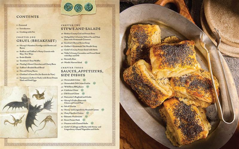 DreamWorks Dragons: Recipes from the Isle of Berk [Official Cookbook]