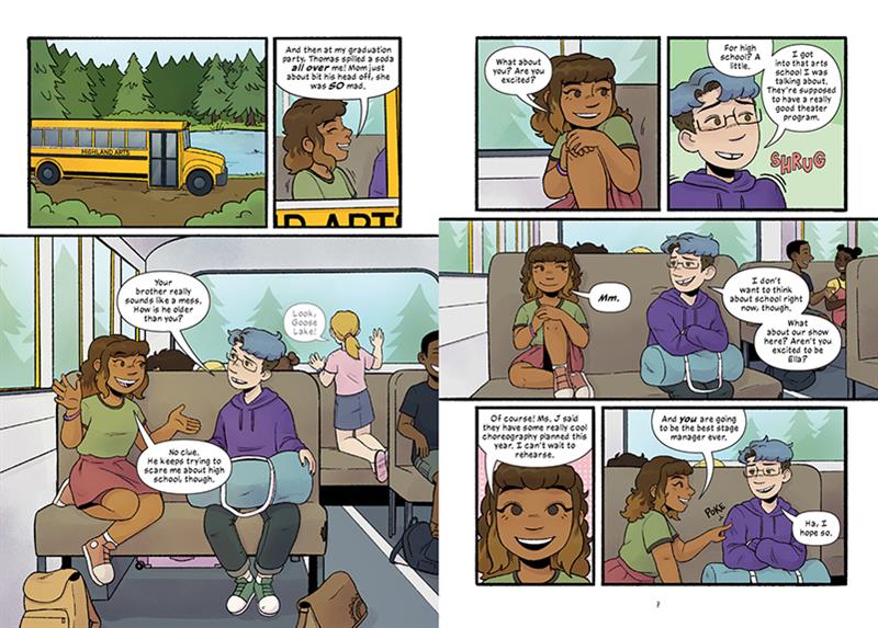 Upstaged (A Graphic Novel)