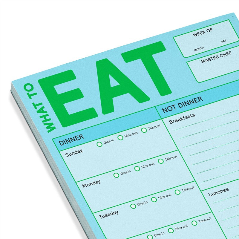 What to Eat Pad (Pastel Edition)