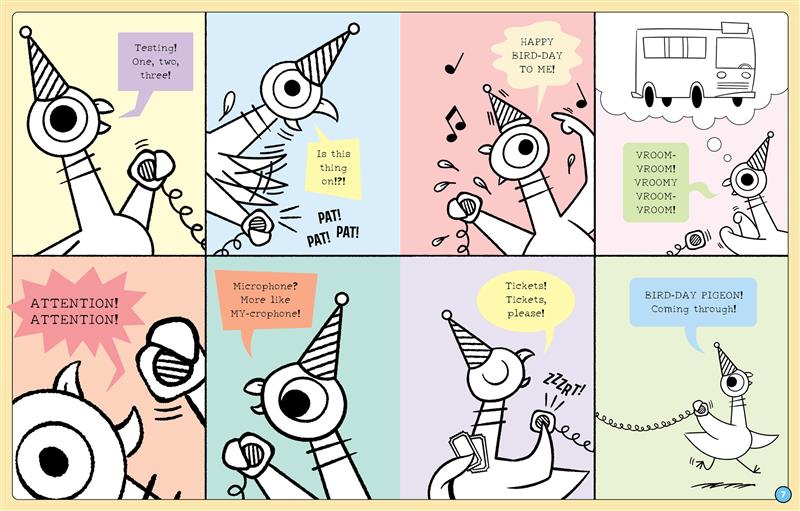 It's The Pigeon Party Book!