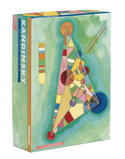 Variegation in the Triangle by Vasily Kandinsky 500-Piece Puzzle