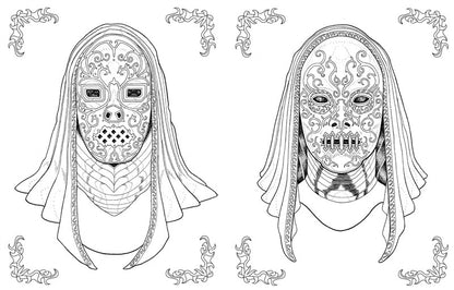 Harry Potter: Magical Places and Characters Coloring Book