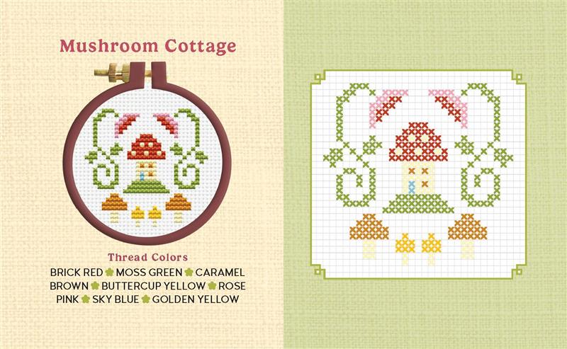 Cottagecore Cross-Stitch Kit