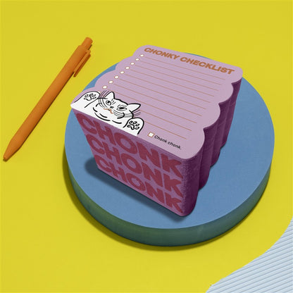Chonky Checklist Chonky Note