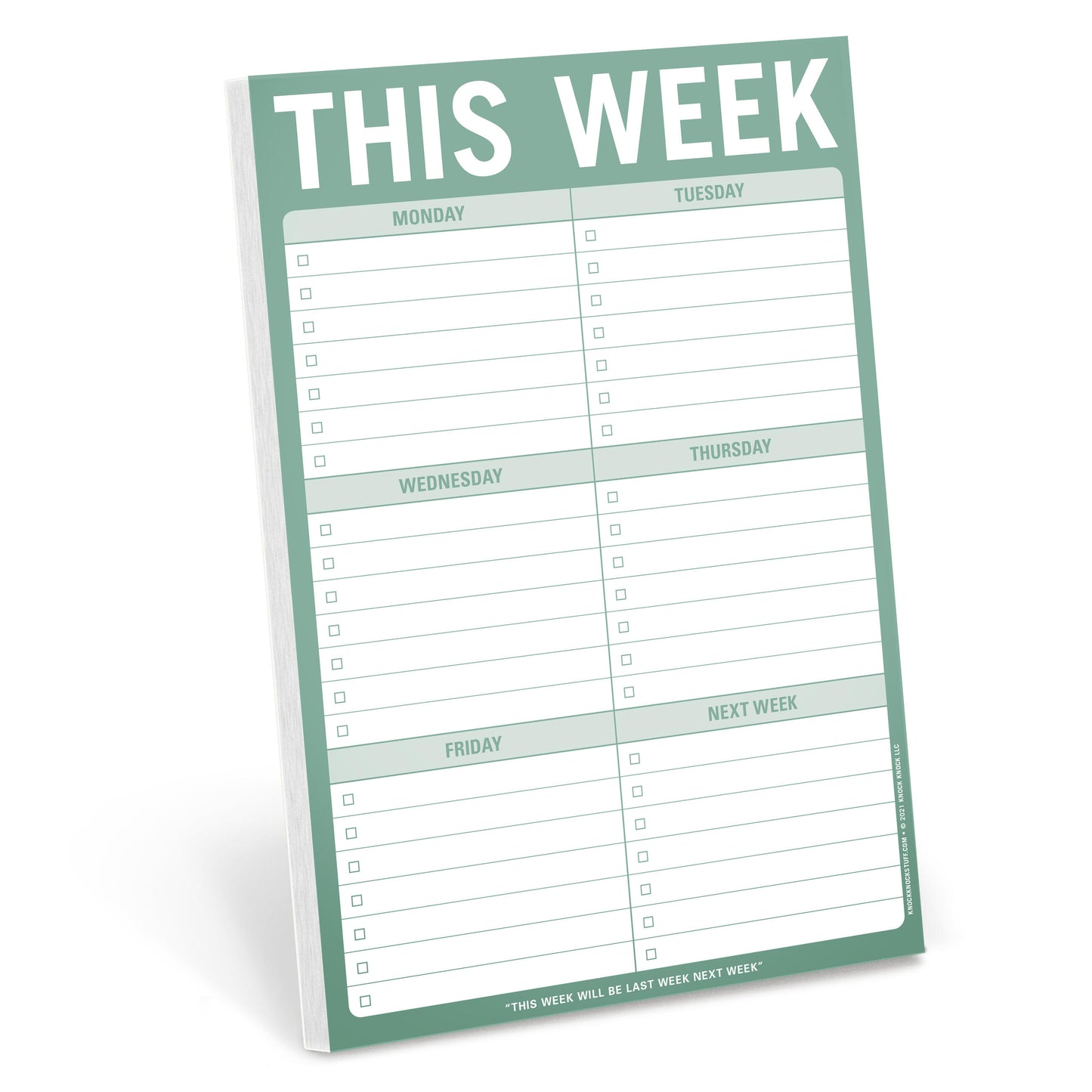 This Week Pad (Sage Green)