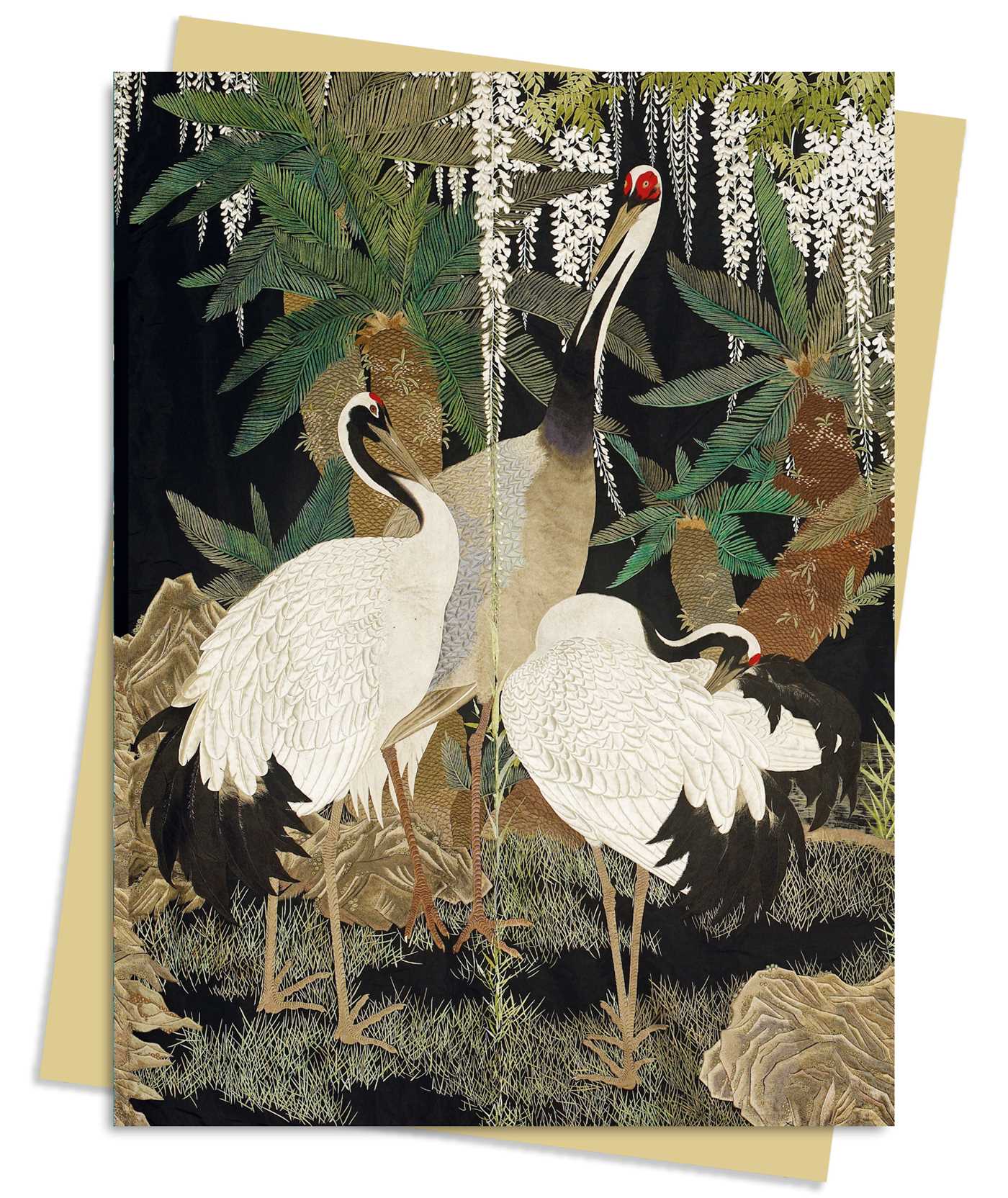 Ashmolean Museum: Cranes, Cycads &amp; Wisteria Greeting Card Pack