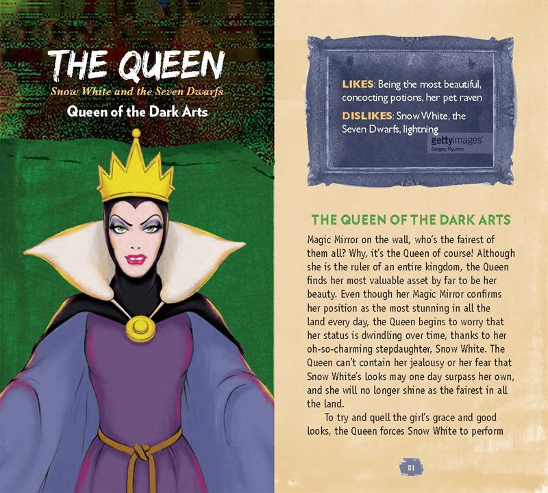 Disney Villains Trivia Deck and Character Guide