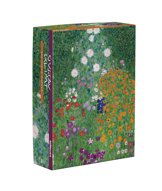 Puzzle 500 pièces Jardin de fleurs de Gustav Klimt