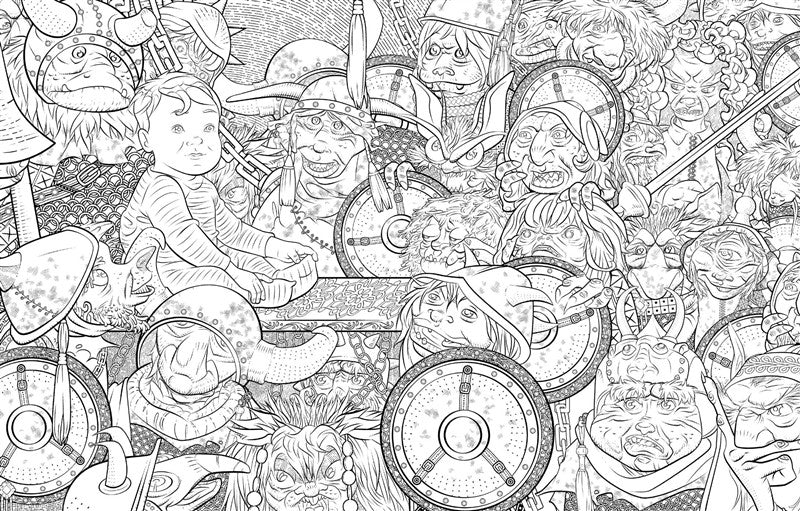 Jim Henson's Labyrinth: The Official Coloring Book