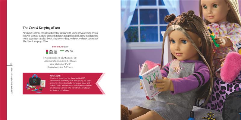 American Girl Cross-Stitch