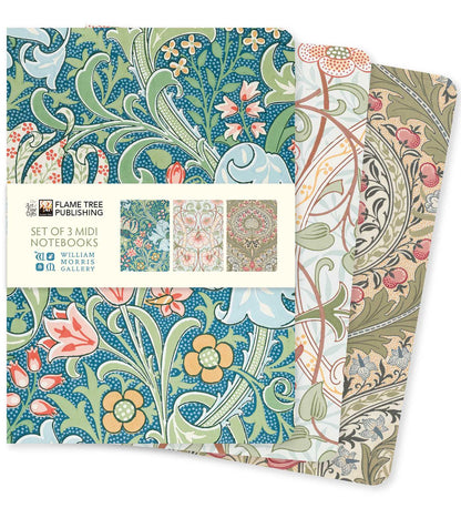William Morris Gallery Set of 3 Midi Notebooks