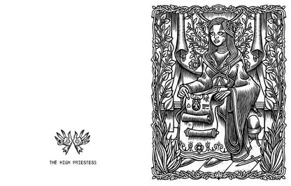 Tarot del Toro Coloring Book