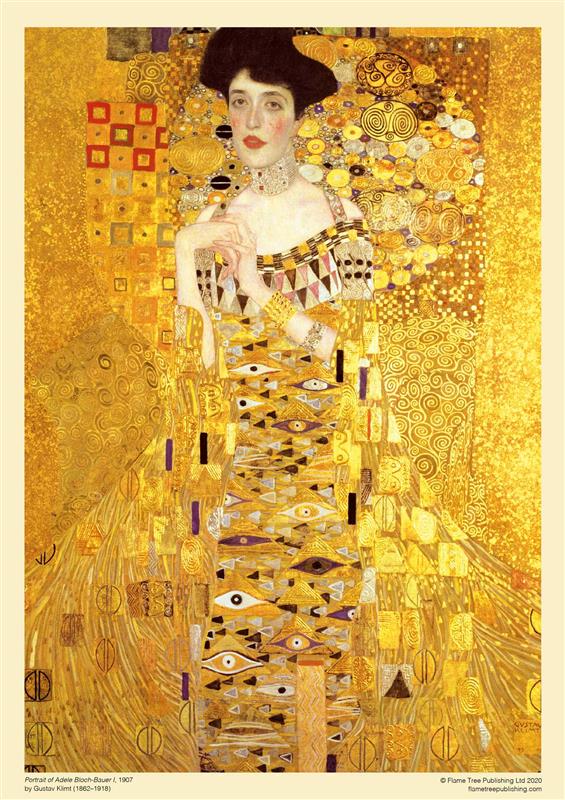 Adult Jigsaw Puzzle Gustav Klimt: Adele Bloch Bauer