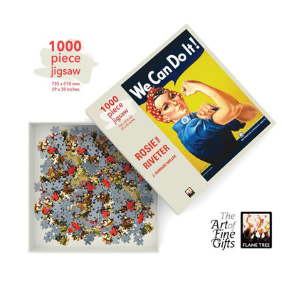 Adult Jigsaw Puzzle J. Howard Miller: Rosie the Riveter Poster