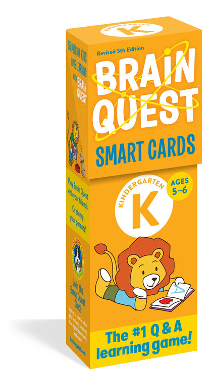 Cartes à puce Brain Quest Kindergarten, 5e édition révisée