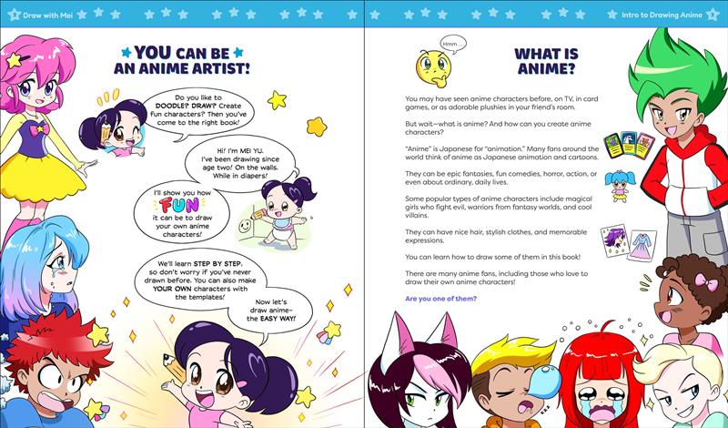 Draw with Mei: How to Draw Anime Characters