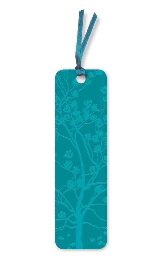 Wilhelm List: Magnolia Tree Artisan Art Vegan Leather Bookmarks (pack of 10)